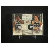 2009-10 UD Dual Game Materials David Robinson