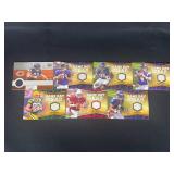 NFL Football Games used patch card lot of 7