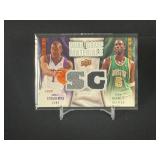 2009-10 UD Dual Game Materials Kevin Garnett