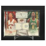 2009-10 UD Dual Game Materials Kevin Garnett