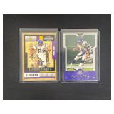 Randy Moss 2 Card lot Season Ticket