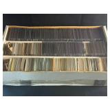 3 Row box of sports cards
