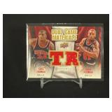 2009-10 UD Dual Game Materials Dennis Rodman /150