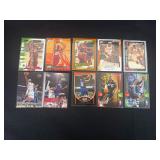 Lebron James Basketball Cards lot of 10