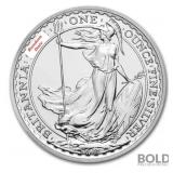 Great Britain Britannia 1oz .999 Silver