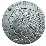 1 oz Incuse Silver Indian My Choice