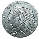 1 oz Incuse Silver Indian My Choice