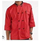 New RED CHEF COAT