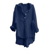 New WOMENS LONG SLEEVE LOOSE SHIRTS,