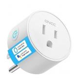 MINI SMART PLUG, WIFI OUTLETS WORK WITH ALEXA &...