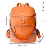 LEATHER CAPACITY CONVERTIBLE BACKPACK
