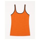 New WOMAN'S ORANGE TANK TOP