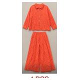 FLAT COLOUR ORANGE/YELLOW TOP AND BOTTOM