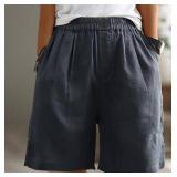CFLVAEK SUMMER SHORTS WOMEN WITH POCKETS PLUS SIZE