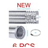 New 4 INCH FLEXIBLE DRYER VENT EXHAUST DUCT...