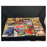 Vintage Variety of 12 Car Magazines