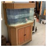 Large Dirty Ole Fishtank on Stand