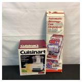 NIB Cuisinart Mini Processor & Can Dispenser