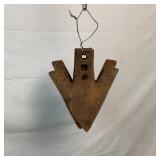 Vintage Plow Sweeps, Set of 4