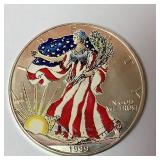 1999 US Mint American Eagle .999 1 Oz. Silver Coin