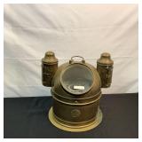 Antique Brass Lifeboat Binnacle
