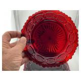 Avon 1876 Cape Cod Ruby Red Dessert Plates