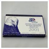 2001 US Mint 50 State Quarters Proof Set