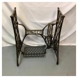 Antique Singer Sewing Treadle Base