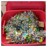 Tote of Easter Decorations