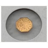 1876 1/4 California Gold Coin Replica*