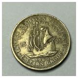 1965 British Caribbean Territories Eastern 25 Cent