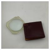 Vintage Whitman Folding Magnifier in Leather Case