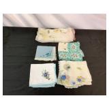 5 Vintage Ladies' Handkerchiefs