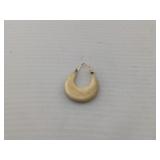 14k Stamped Earring