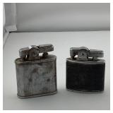 Two Vintage Lighters, One Marked Manley, Japan