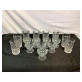 Vintage American Fostoria Drinkware & Dessert Cups