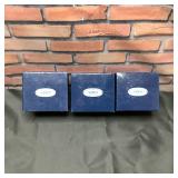 Three Fish Themed Sero Ties, New in Box!