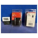 New Doit Vinyl Leg Tips, 1 1/8', Black, 4 Per...