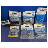 New National Zinc Assorted Hardware, 6 Packages