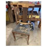 Vintage Chair As Is 17.5x18 3/8x37