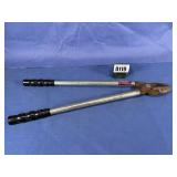 Wallace Loppers, w/Rubber Grips,21'L