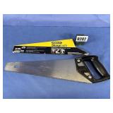 Stanley Sharp Tooth, 9 Point, 15' Hand Saw