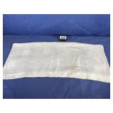 Vintage Tablecloth 64x98' Stained & Patched