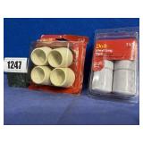 New Doit Rubber Leg Tips, 1 1/8', (4) Per...