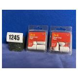 New (2) Doit Vinyl Leg Tips, 1/2', 4 Pieces Per...
