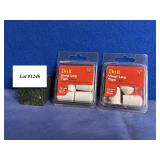 New (2) Doit Vinyl Leg Tips, 1/2', 4 Pieces Per...