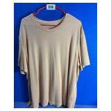 Men's XXL Orange Van Heusen Short Sleeve Polo,...