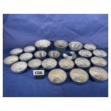 Vintage Alum Gelatin Molds Assorted Shapes &...