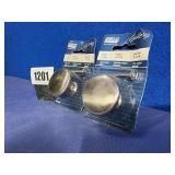 New (2) National Knob, 1 3/4', Satin Nickel, 1...