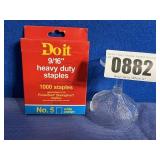 New Doit Heavy Duty Staples, 9/16',Fits...